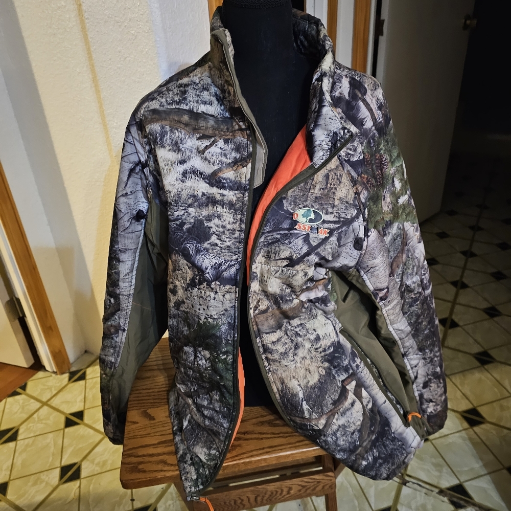 Men's GERBING Mossy Oak Camo Full Zip Jacket size XL